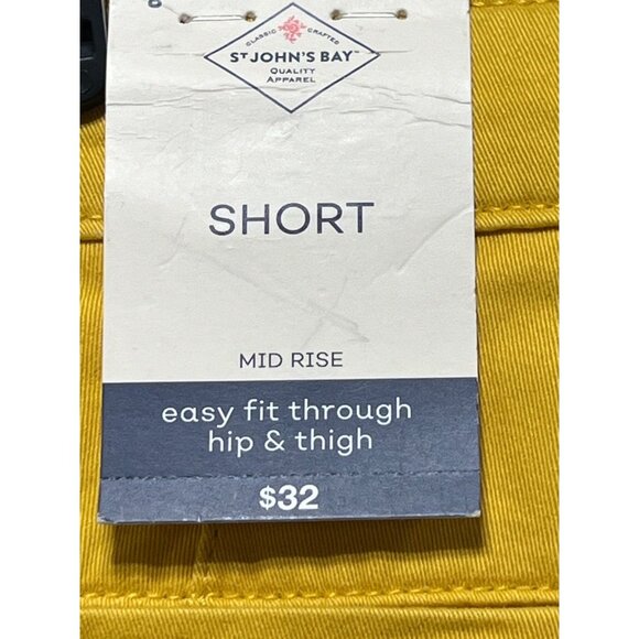 St John's Bay-Women's Mid-Rise Short Comfortable Fit Through The Hips & Thighs-8 - Picture 10 of 14